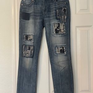 True Religion Cameron Slim Boyfriend Jean Sz 27